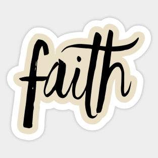 Faith Sticker